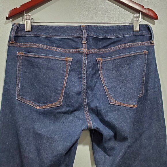 Banana Republic Women's Bootcut Indigo Dark Wash Mid-Rise Jeans EUC Sz 30 - Picture 8 of 12